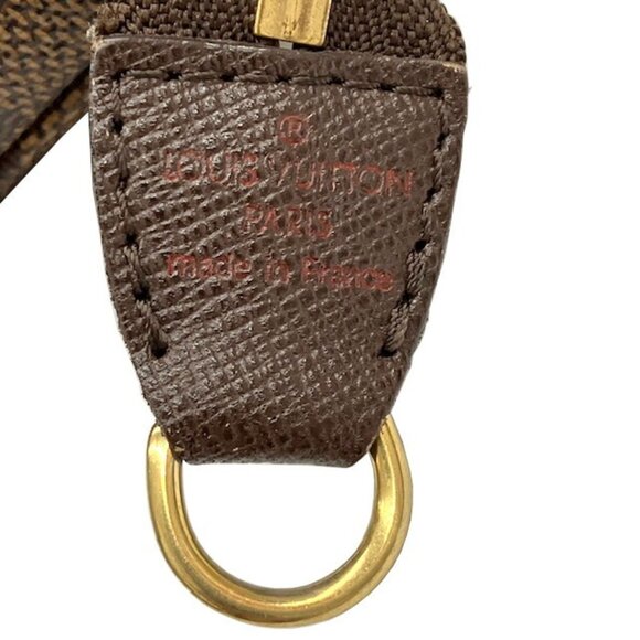 LOUIS VUITTON Brown Damier Pouch - Picture 7 of 10